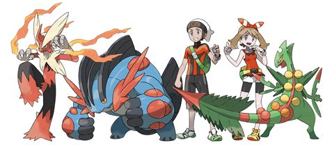 pokemon omega ruby starters|omega ruby all starters.